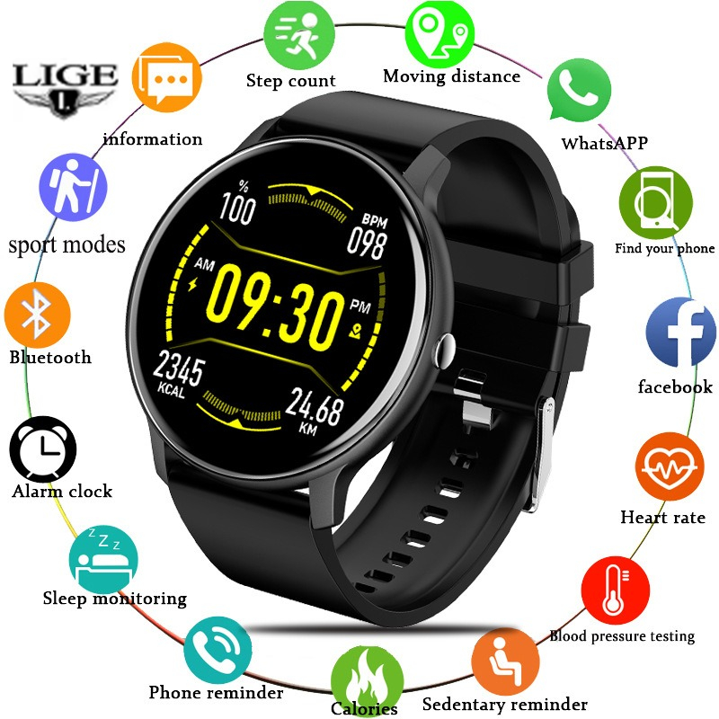 Smartwatch Watches Brands For Women - Smartwatch LIGE, orologio intelligente da donna