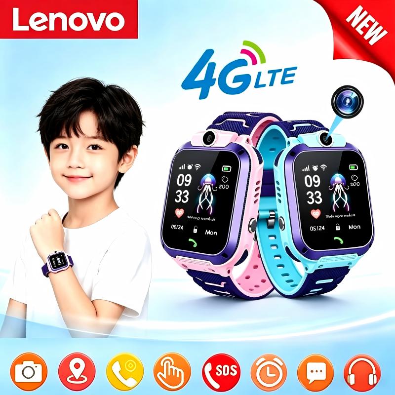 Smartwatch Watches For Kids With Gps - Smartwatch impermeabile Lenovo per bambini, con