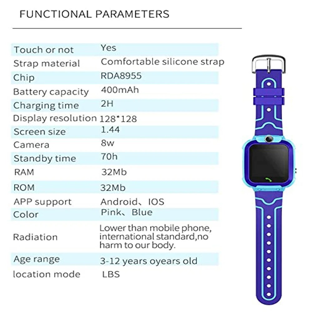 Orologio intelligente per bamb - Smartwatch Watches Price recensione e prezzo