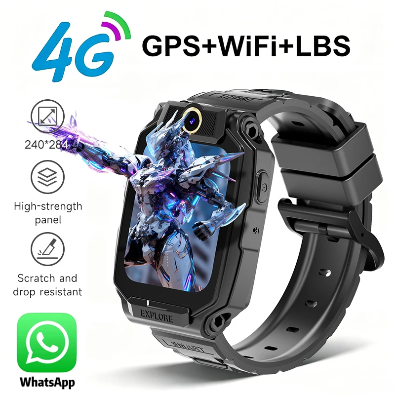 Smartwatch 4G per Bambini con  - Smartwatch Watches For Kids With Gps recensione e prezzo