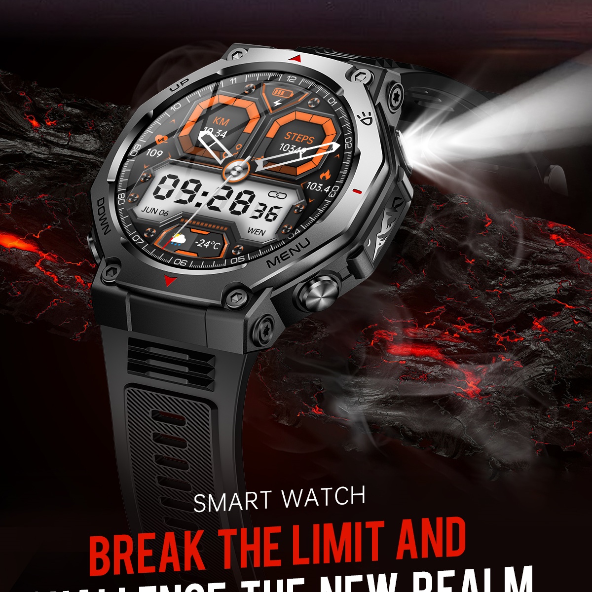 Per Android IOS Nuovo AMOLED A - Watch Vs Smartwatch recensione e prezzo