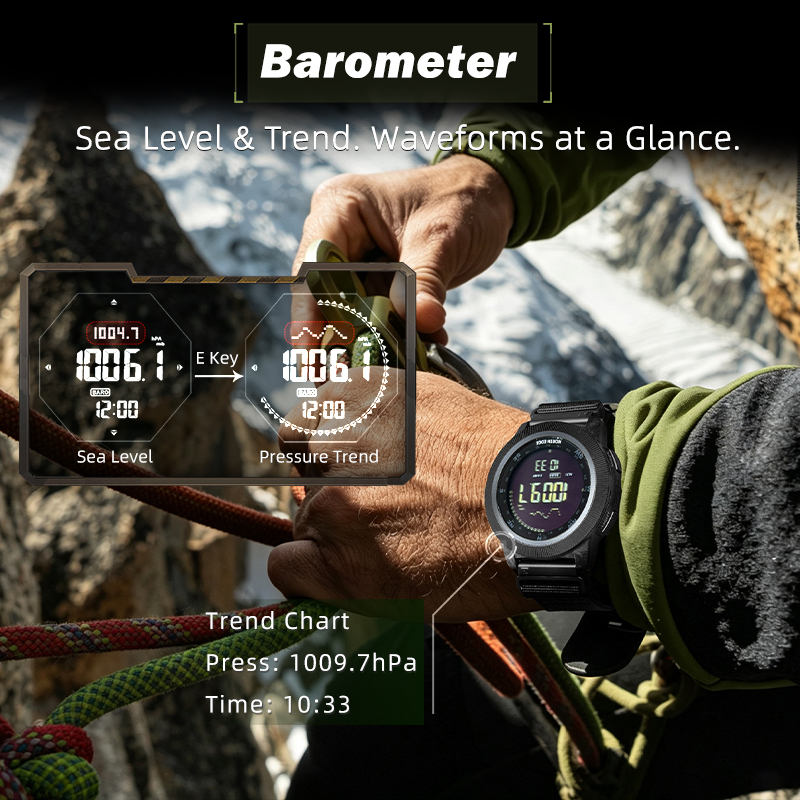 NORTH EDGE APACHE-CF Orologio  - Altimeter Compass Watch recensione e prezzo