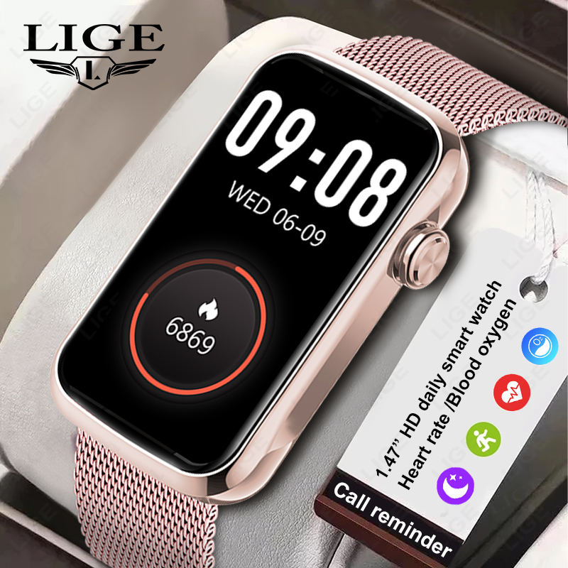 LIGE 1.47 ''Smart Watch Donna  - Watches Ladies Smartwatch recensione e prezzo