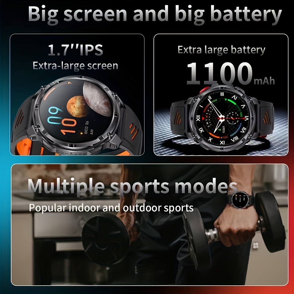 Nuovo Smartwatch T-REX3 Ultra  - Altimeter Compass Watch recensione e prezzo
