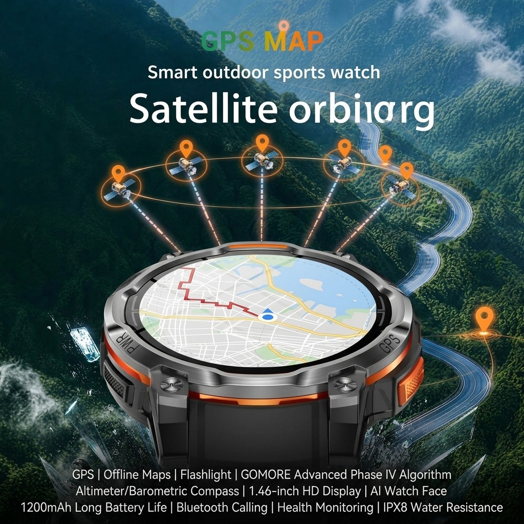 Nuovo smartwatch GPS con mappa - Watch Vs Smartwatch recensione e prezzo