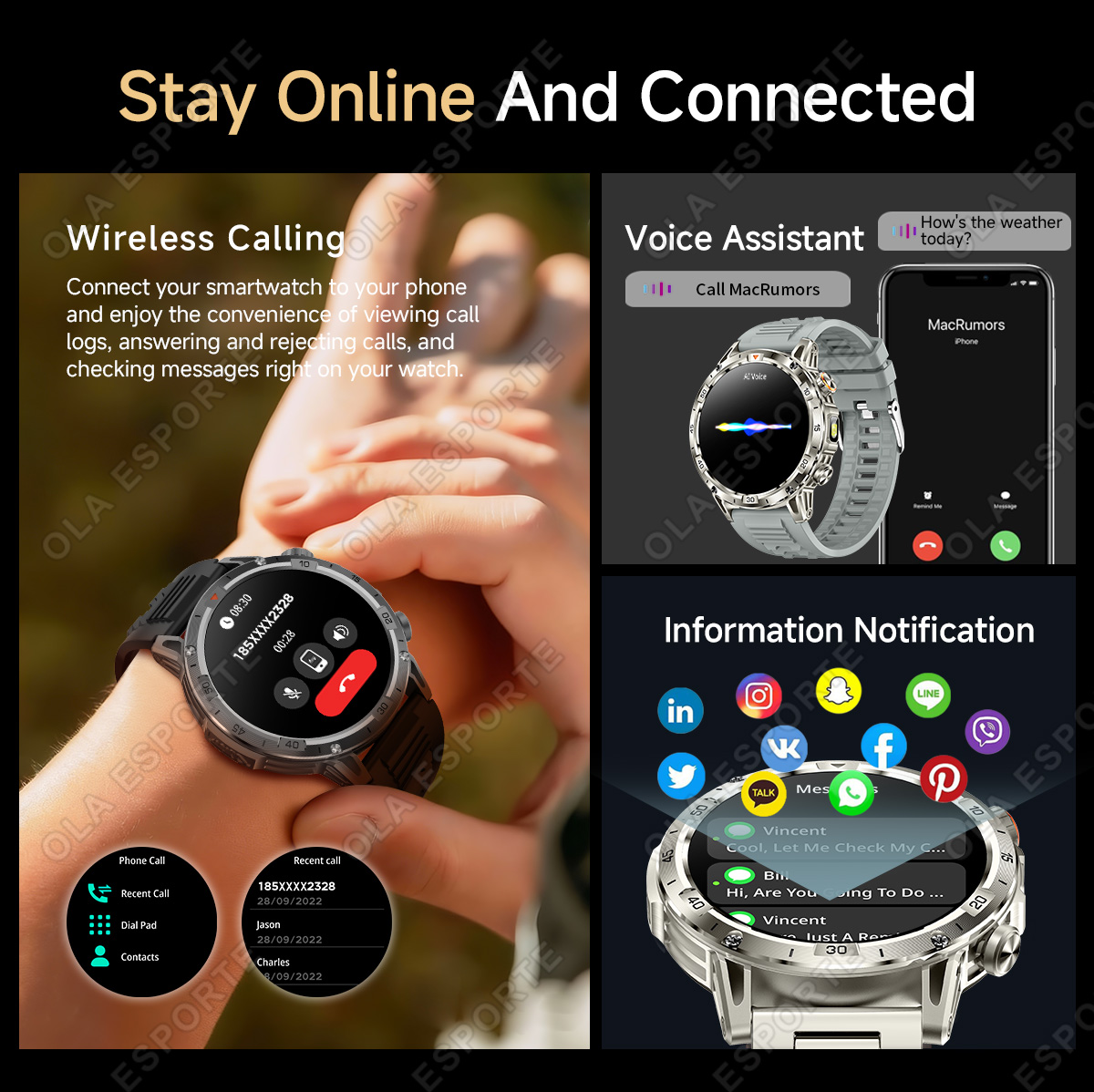 2026 Nuovo Smartwatch GPS per  - Altimeter Compass Watch recensione e prezzo